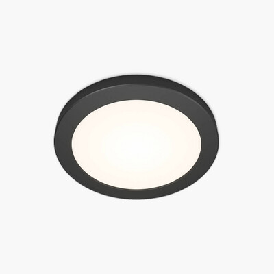 Artika Skylight PRO 9 Inch 5000K Flat Panel Light Black Matte, 12PK