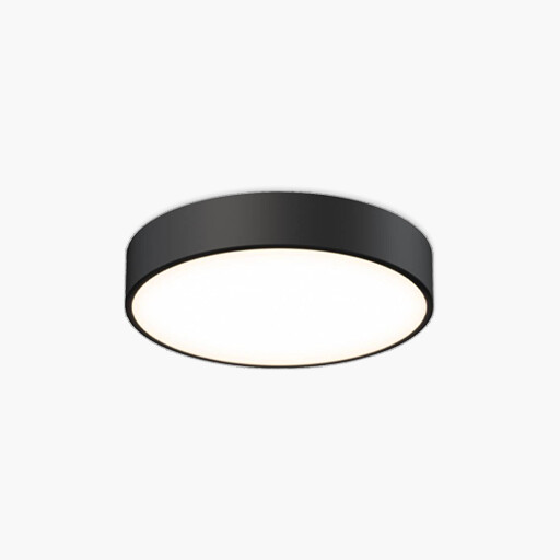 Artika Concerto LED Flush Mount Light, Black