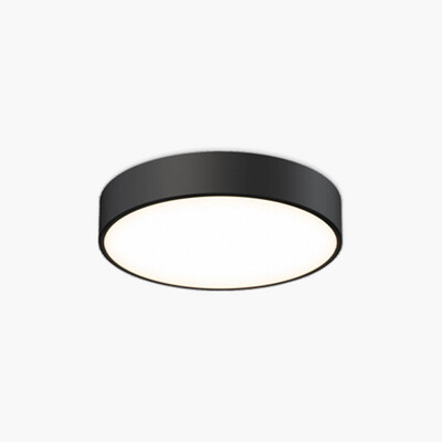 Artika Concerto LED Flush Mount Light, Black