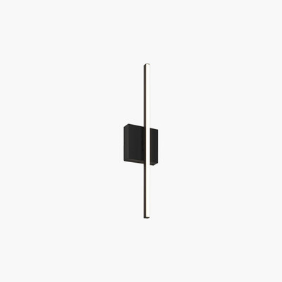 Artika Delta LED Indoor and Outdoor Wall Light 21 Inch Black