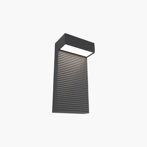 Artika Dark SKY Integrated LED Outdoor Wall Light Matte Black
