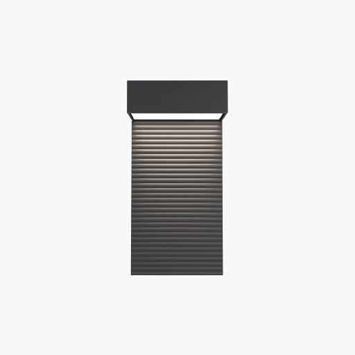 Artika Dark SKY Integrated LED Outdoor Wall Light Matte Black