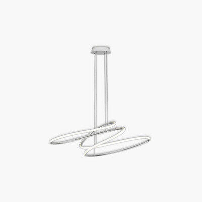 Artika Swirl Butterfly LED Integrated Pendant Chrome