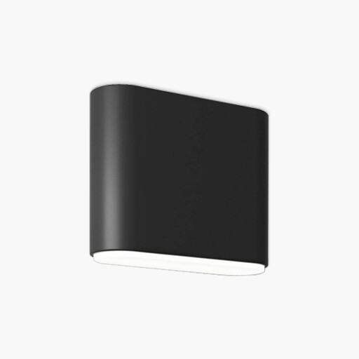 Artika Willow LED Indoor and Outdoor Wall Light Black