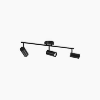Artika Alpha 3-Light LED Track Light Black