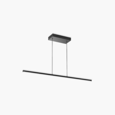 Artika Delta LED Linear Pendant 48 Inch 3CCT Black