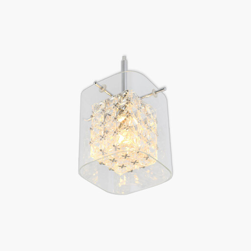 Artika Crystal Cube 1-Light Pendant