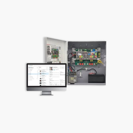 Honeywell MPA4MPSU 4 Doors Controller and Metal Enclosure PSU