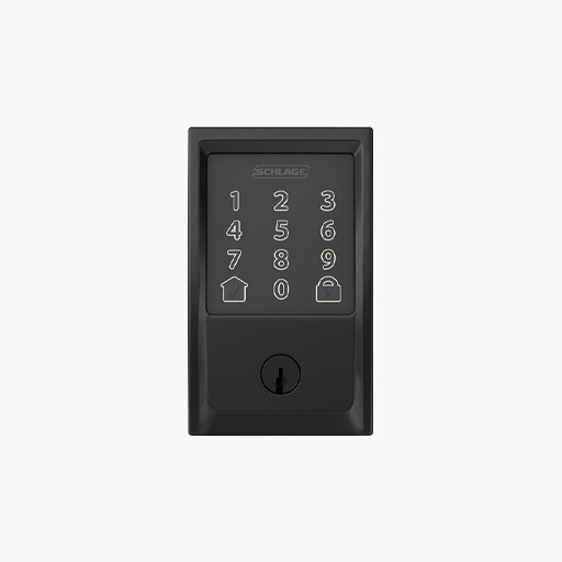 Schlage BE489WB CEN 622 Encode Smart Wi-Fi Deadbolt Black