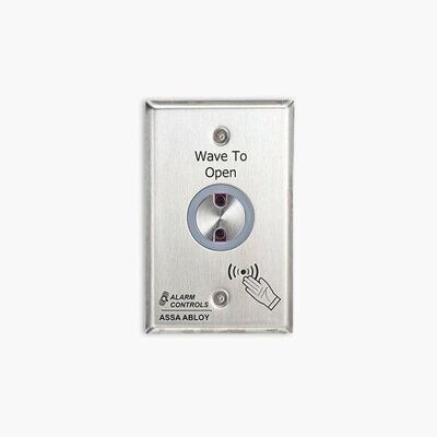 Alarm Controls NTS 1 No Touch Sensor Single Gang Wall Plate