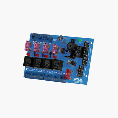 Altronix ACM4 Access Power Controller 4 Fused Relay Outputs