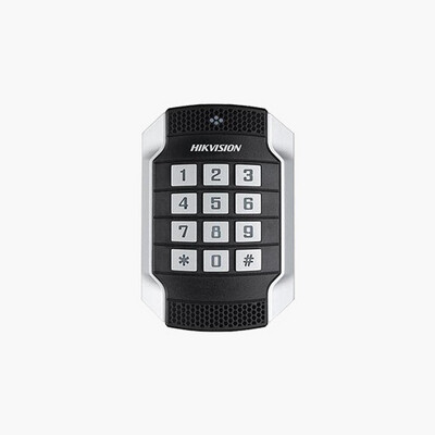 Hikvision DS K1104MK Vandal Proof Card Reader with Keypad
