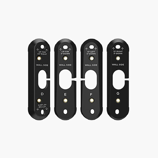 Alarm.com ADC-VDBA-WMK Wedge Mounting Kit with Four Mounting