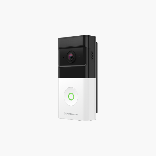 Alarm.com ADC-VDB780B 2MP Wireless Video Doorbell Black and White