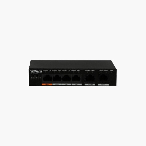 Dahua DH-PFS3006-4ET-60 6-Port Unmanaged Desktop Switch