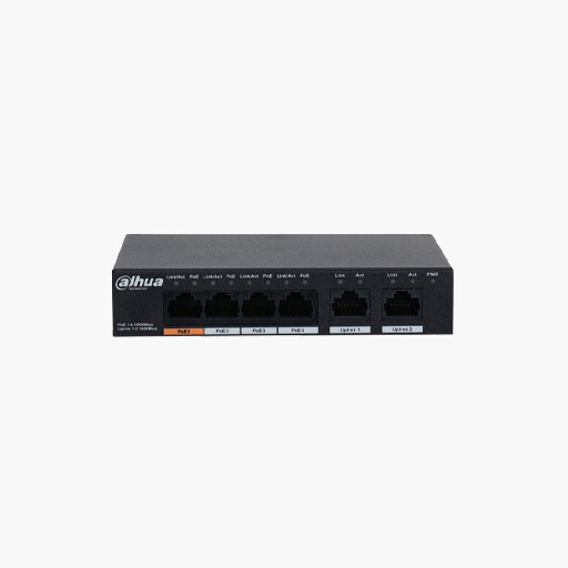 Dahua DH-PFS3006-4GT-60 6-Port Unmanaged PoE Switch