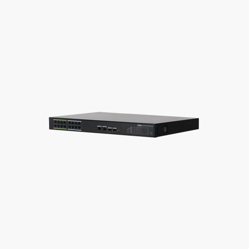 Dahua DH-LR2218-16ET-240 16-Port PoE Switch with Eight ePoE