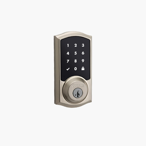 Weiser GED21500 SmartCode 10 Touch Electronic Lock Z-Wave Nickel