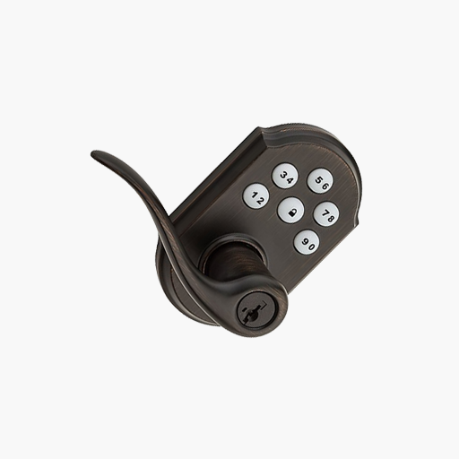 Weiser GED14550 SmartCode 5 Lever Electronic Lock Z-Wave Bronze