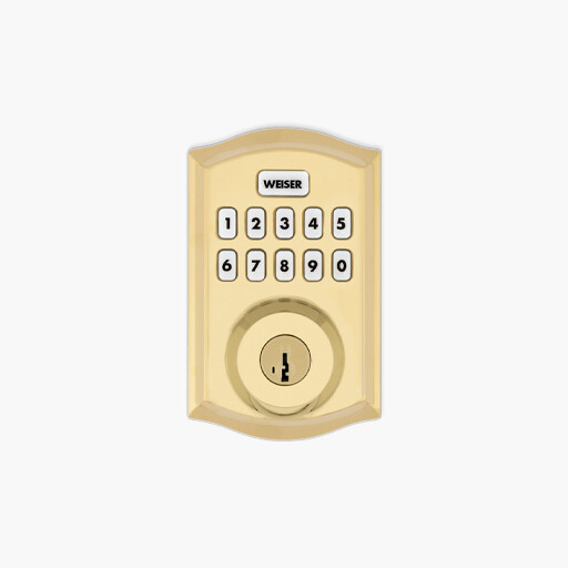 Weiser HC620 TRL Home Connect 620 Traditional Lock Brass