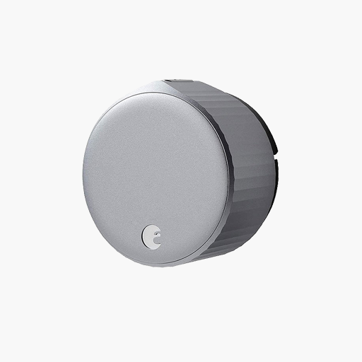 August Wi Fi Smart Lock Gen 4 Bluetooth Enabled Deadbolt Silver