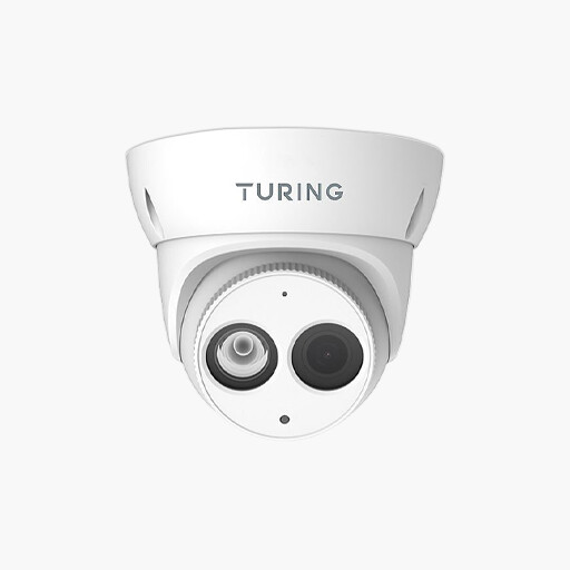 Turing Video TI-NED044 ADVANTAGE Series 4MP IR Turret IP Camera