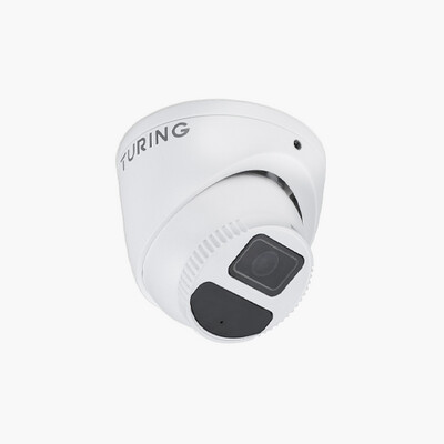 Turing Video EVD5ZT256-1Y 5MP EDGE Cloud Turret, 2.7-13.5mm