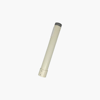 Hanwha SBP-302CM-12 12" Extension Pipe, Ivory