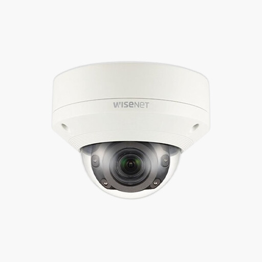 Hanwha XNV-8080R X-Series 5MP IR Outdoor Vandal Dome