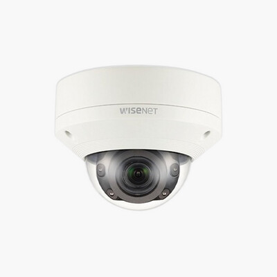 Hanwha XNV-8080R X-Series 5MP IR Outdoor Vandal Dome