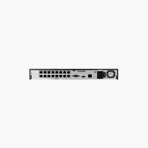Hanwha ARN-1610S 16-Channel PoE NVR, 80Mbps, HDD Not Included