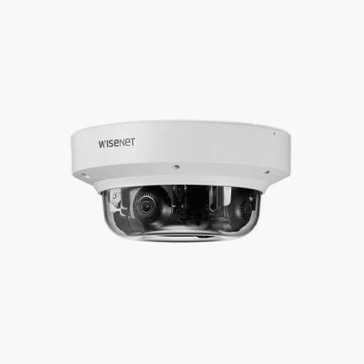 Hanwha PNM-9084QZ1 8MP WDR Multi-Sensor PTRZ Camera