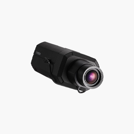 Hanwha PNB-A9001 P-Series 8MP 4K Box AI IP Camera, Black