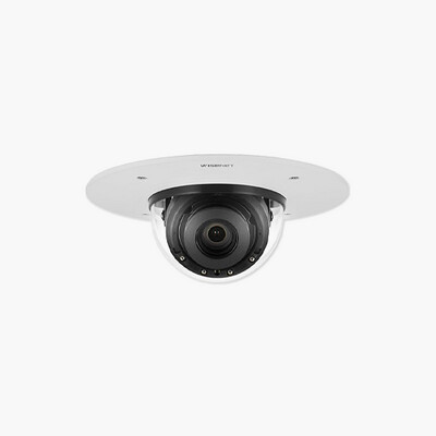 Hanwha XND-8081FZ X-Plus 5MP Flush-Mount Indoor, 3.6-9.4mm