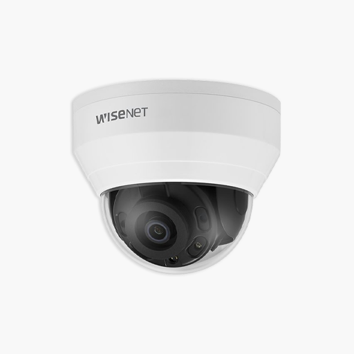 Hanwha QND-8020R Q-Series 5MP IR Dome Camera, 4mm