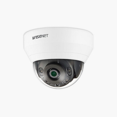 Hanwha QND-7022R Q 4MP IR Dome IP Camera with Microphone