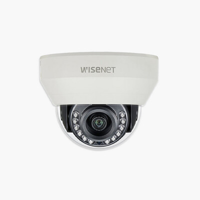 Hanwha HCD-7020RA 4MP Analog HD IR Dome Camera, 4mm