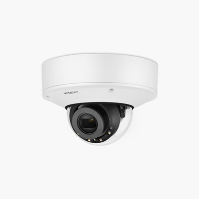 Hanwha XNV-8081RE X-Series 5MP IR Outdoor Vandal Dome