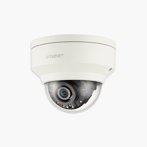 Hanwha XNV-8040R X-Series 5MP IR Outdoor Vandal Dome, 7mm