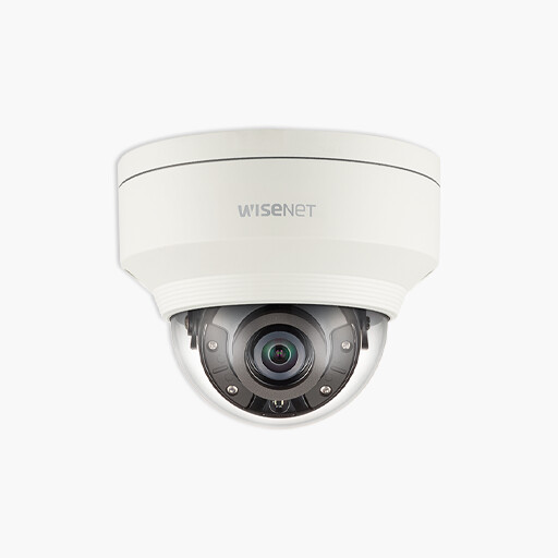 Hanwha XNV-8030R X-Series 5MP IR Outdoor Vandal Dome, 4.6mm