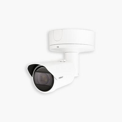 Hanwha XNO-6123R X-Series 2MP AI IR Bullet Camera, 5.2-62.4mm
