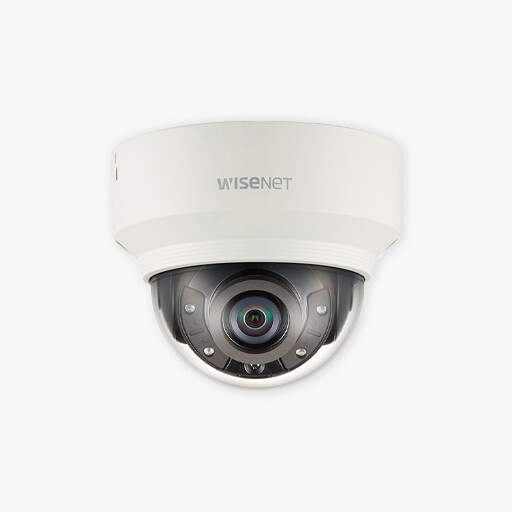 Hanwha XNV-6020R X-Series 2MP IR Outdoor Vandal Dome, 2.8mm