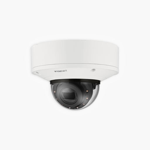 Hanwha XNV-8093R 6MP Outdoor IR Vandal Dome, 10.9-29mm
