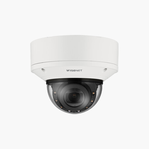 Hanwha XNV-8093R 6MP Outdoor IR Vandal Dome, 10.9-29mm