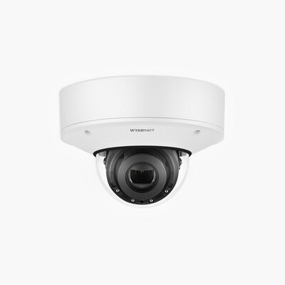 Hanwha XNV-6081RE X-Series 2MP IR Outdoor Vandal, 2.8-12mm
