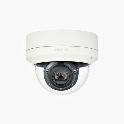Hanwha XNV-6120R 2MP Dome IP Camera, 5.2-62.4mm Varifocal Lens