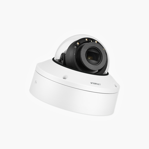 Hanwha XND-6081RV X-Series 2MP IR Indoor Vandal Dome, 2.8-12mm