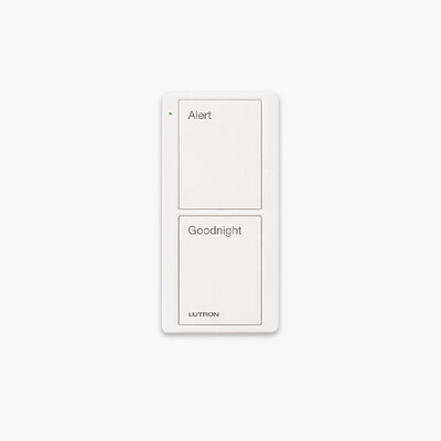 Lutron PJ2-2B-GWH-P02 Pico Wireless Control, 2-Button White Lutron PJ2-2B-GWH-P02 Pico Wireless Control, 2-Button White