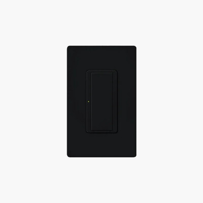 Lutron RRD-8ANS-BL RadioRA 2 8A Neutral Wire Electronic Switch