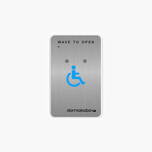RCI 910TC-HC-SS RCI 910TC Touchless Wave with Handicap Symbol